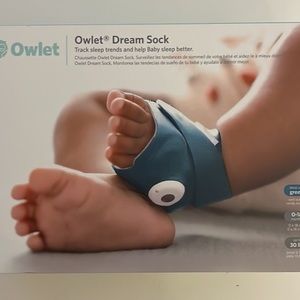 Owlet Dream Sock - Deep Sea Green NEW IN WRAPPED BOX